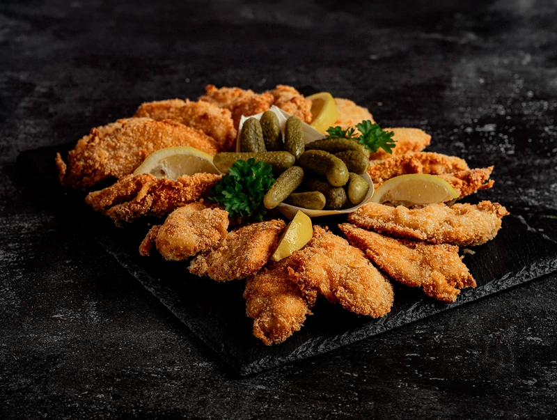 Vepřová řízková mísa 1 kg s oblohou