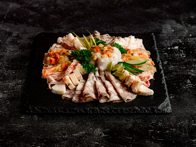 6-porcová mísa aspiková